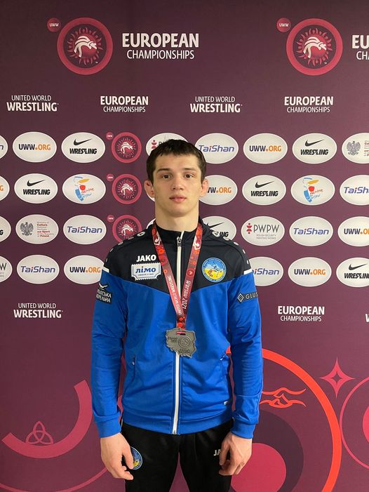 Андрій Джелеп - срібний призер Чемпіонату Європи у в/к до 61кг. Варшава 2021.